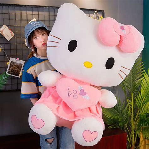 hello kitty plus size|hello kitty huge plush.